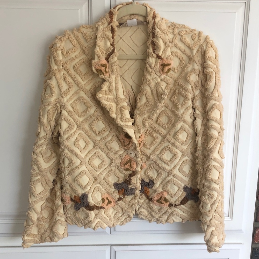 Painted Pony chenille jacket